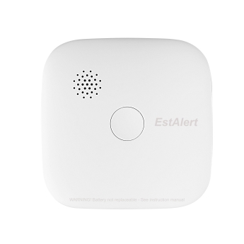 EstAlert Mini Suitsuandur 10 aastase patareiga